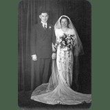 Thomas J. Cannon and Eleanor E. Ulliman Wedding on November 24, 1938.