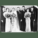 Joseph Ulliman and Iola Roth Wedding photo. September 5 1934.