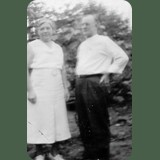 Anna M. Ulliman and Edward A. Ulliman. Photo taken in 1938. We believe this may be one of the last pictures taken of Anna before her passing.